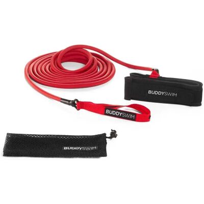 Buddyswim Speed Training Long Swim Belt Red / Black 6.2-18.6 m unisex Buddyswim Speed Training Long Swim Belt Red / Black 6.2-18.6 m unisex