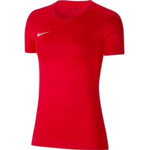 Nike Dri Fit Park 7 Jby Short Sleeve T-shirt University Red / White M Women