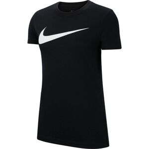 Nike Dri Fit Park Short Sleeve T-shirt Black / White XL Women