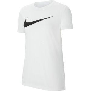 Nike Dri Fit Park Short Sleeve T-shirt White / Black XS Women
