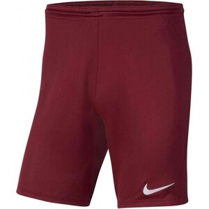 Nike Dri Fit Park 3 Knit Shorts Red XS Women