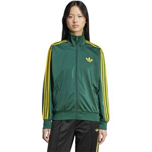 Adidas Originals Adicolor Classic Firebird Loose Tracksuit Jacket Collegiate Green / Crew Yellow XS Women