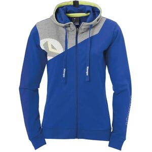 Kempa Core 2.0 Full Zip Sweatshirt Royal / Dark Grey Melange M Women Kempa Core 2.0 Full Zip Sweatshirt Royal / Dark Grey Melange M Women