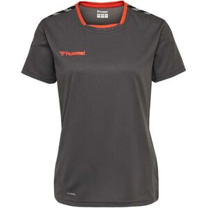 Hummel Authentic Poly Short Sleeve T-shirt Asphalt XS Women Hummel Authentic Poly Short Sleeve T-shirt Asphalt XS Women