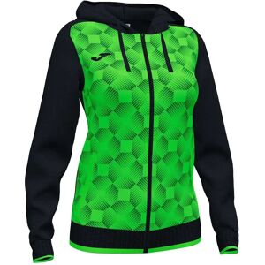 Joma Supernova Iii Full Zip Sweatshirt Black / Green Fluor M Women Joma Supernova Iii Full Zip Sweatshirt Black / Green Fluor M Women