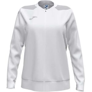 Joma Championship Vi Full Zip Sweatshirt White / Grey 2XL Women Joma Championship Vi Full Zip Sweatshirt White / Grey 2XL Women