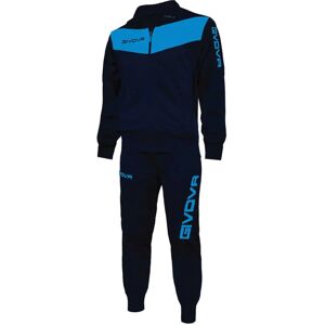 Givova Visa Tracksuit Blue / Turquoise 8-10 Years Boys Givova Visa Tracksuit Blue / Turquoise 8-10 Years Boys