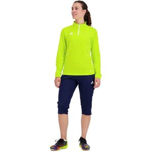 Adidas Entrada 22 Training Sweatshirt Team Semi Sol Yellow S Women Adidas Entrada 22 Training Sweatshirt Team Semi Sol Yellow S Women