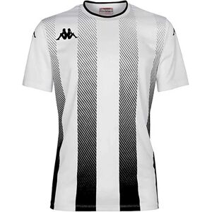 Kappa Bugo Short Sleeve T-shirt White / Black 3XL Men Kappa Bugo Short Sleeve T-shirt White / Black 3XL Men