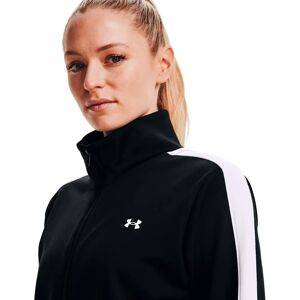 Under Armour Tricot Tracksuit Black / White M Women Under Armour Tricot Tracksuit Black / White M Women