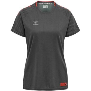 Hummel Pro Grid Training Short Sleeve T-shirt Forged Iron / Quiet Shade XS Women Hummel Pro Grid Training Short Sleeve T-shirt Forged Iron / Quiet Shade XS Women