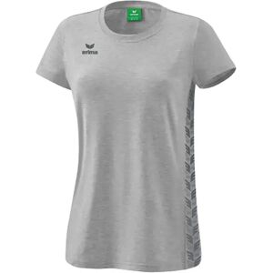 Erima Essential Team Short Sleeve T-shirt Light Grey Marl / Slate Grey 38 Women Erima Essential Team Short Sleeve T-shirt Light Grey Marl / Slate Grey 38 Women