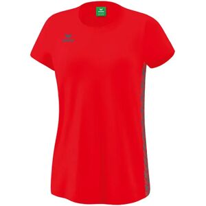 Erima Essential Team Short Sleeve T-shirt Red / Slate Grey 42 Women Erima Essential Team Short Sleeve T-shirt Red / Slate Grey 42 Women