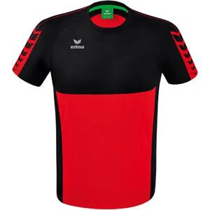 Erima Six Wings Short Sleeve T-shirt Red / Black L Men Erima Six Wings Short Sleeve T-shirt Red / Black L Men