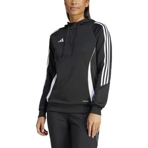 Adidas Tiro24 Training Hoodie Black / White XS Women Adidas Tiro24 Training Hoodie Black / White XS Women