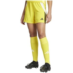 Adidas Tiro24 Shorts Team Yellow / Black 2XS Women Adidas Tiro24 Shorts Team Yellow / Black 2XS Women