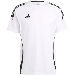 Adidas Tiro24 Sweat Short Sleeve T-shirt White / Black XS Men Adidas Tiro24 Sweat Short Sleeve T-shirt White / Black XS Men