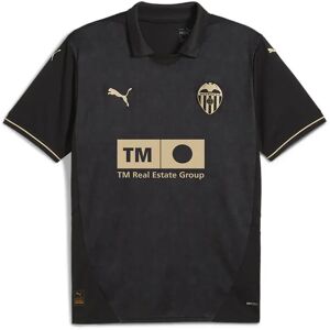Puma Valencia Cf 24/25 Away Short Sleeve T-shirt Black / Gold S Men,Women Puma Valencia Cf 24/25 Away Short Sleeve T-shirt Black / Gold S Men,Women