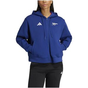 Adidas Arsenal Fc 24/25 Anthem Woman Hoodie Victory Blue XS Women Adidas Arsenal Fc 24/25 Anthem Woman Hoodie Victory Blue XS Women