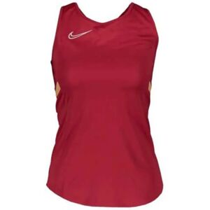 Nike Dri-fit Academy 21 Sleeveless T-shirt Red S Women Nike Dri-fit Academy 21 Sleeveless T-shirt Red S Women