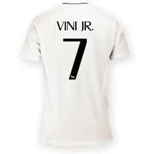 Real Madrid 24/25 Vinicius Home Short Sleeve T-shirt White L Men,Women Real Madrid 24/25 Vinicius Home Short Sleeve T-shirt White L Men,Women