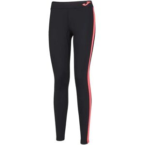 Joma Ascona Leggings Black / Coral 2XL Women Joma Ascona Leggings Black / Coral 2XL Women