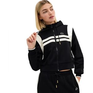 Ellesse Perna Cropped Tracksuit Jacket Black / Off White 2XS Women Ellesse Perna Cropped Tracksuit Jacket Black / Off White 2XS Women