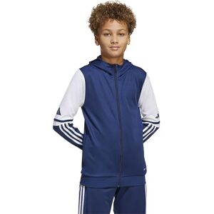 Adidas Squadra 25 Full Zip Sweatshirt Team Navy Blue 2 / White 5-6 Years Boys,Girls Adidas Squadra 25 Full Zip Sweatshirt Team Navy Blue 2 / White 5-6 Years Boys,Girls