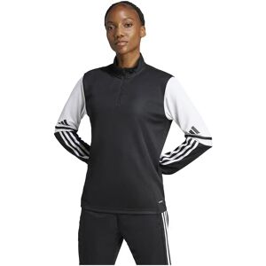 Adidas Squadra 25 Training Half Zip Sweatshirt Black / White 2XL Women Adidas Squadra 25 Training Half Zip Sweatshirt Black / White 2XL Women