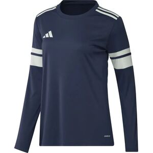 Adidas Squadra 25 Long Sleeve T-shirt Team Navy Blue 2 / White 2XL Women Adidas Squadra 25 Long Sleeve T-shirt Team Navy Blue 2 / White 2XL Women