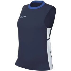Nike Dri-fit Academy 25 Sleeveless T-shirt Midnight Navy / Royal Blue / White / White XS Women Nike Dri-fit Academy 25 Sleeveless T-shirt Midnight Navy / Royal Blue / White / White XS Women