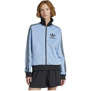 Adidas Originals Beckenbauer Tracksuit Jacket Ash Blue / Black 2XS Women Adidas Originals Beckenbauer Tracksuit Jacket Ash Blue / Black 2XS Women