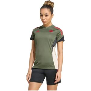 Adidas Fc Bayern Tiro 25/26 Competition Training Woman Short Sleeve T-shirt Base Green L Women Adidas Fc Bayern Tiro 25/26 Competition Training Woman Short Sleeve T-shirt Base Green L Women
