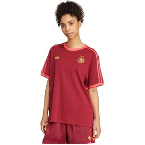 Adidas Germany Short Sleeve T-shirt Team Coll Burgundy 2 S Women Adidas Germany Short Sleeve T-shirt Team Coll Burgundy 2 S Women