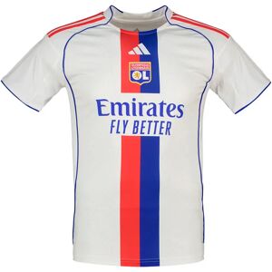 Adidas Olympique De Lyon 25/26 Home Woman Short Sleeve T-shirt White M Women Adidas Olympique De Lyon 25/26 Home Woman Short Sleeve T-shirt White M Women