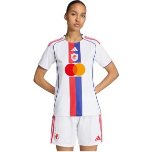 Adidas Olympique De Lyon 25/26 Womens Team Home Woman Short Sleeve T-shirt White M Women Adidas Olympique De Lyon 25/26 Womens Team Home Woman Short Sleeve T-shirt White M Women