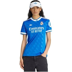 Adidas Real Madrid 25/26 Third Woman Short Sleeve T-shirt Bluebird L Women Adidas Real Madrid 25/26 Third Woman Short Sleeve T-shirt Bluebird L Women