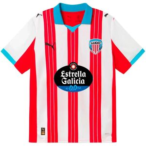 Puma Cd Lugo 25/26 Home Short Sleeve T-shirt Red / Bright Aqua L Men Puma Cd Lugo 25/26 Home Short Sleeve T-shirt Red / Bright Aqua L Men