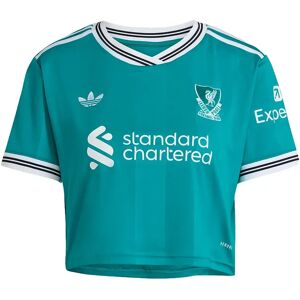 Adidas Liverpool Fc 25/26 Cropped Third Woman Short Sleeve T-shirt Sea Green M Women Adidas Liverpool Fc 25/26 Cropped Third Woman Short Sleeve T-shirt Sea Green M Women