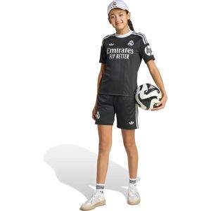 Adidas Real Madrid 25/26 Youth Goalkeeper Third Short Sleeve Junior Set Black 11-12 Years Boys,Girls Adidas Real Madrid 25/26 Youth Goalkeeper Third Short Sleeve Junior Set Black 11-12 Years Boys,Girls