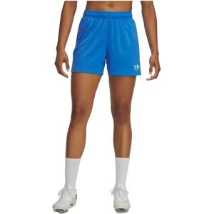 Under Armour Challenger Knit Shorts Blue / High Vis Yellow L Women Under Armour Challenger Knit Shorts Blue / High Vis Yellow L Women