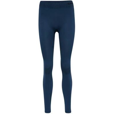 Hummel Women's Seamless Flexible Close-Fitting Sporty Logo Leggings - Leggings Hummel Women's Seamless Flexible Close-Fitting Sporty Logo Leggings - Leggings