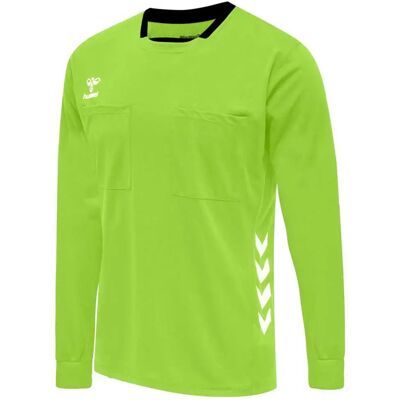 Hummel Referee Chevron Long Sleeve Jersey - Football T-Shirt Hummel Referee Chevron Long Sleeve Jersey - Football T-Shirt