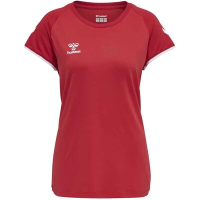 HUMMEL Hmlcore Volley Stretch Tee Wo True Red - T-Shirt HUMMEL Hmlcore Volley Stretch Tee Wo True Red - T-Shirt