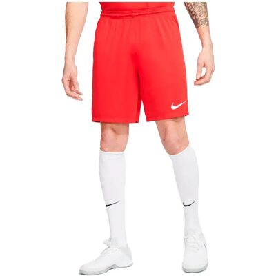 Nike Dri Fit Park 3 Knit Shorts University Red / White XL Men Nike Dri Fit Park 3 Knit Shorts University Red / White XL Men