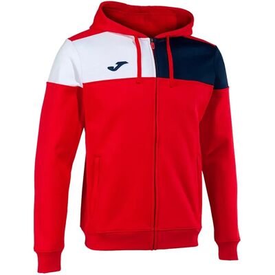 JOMA Red Kids Full Zip Hoodie - Clothing JOMA Red Kids Full Zip Hoodie - Clothing