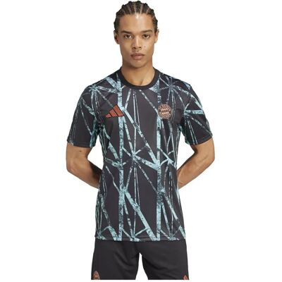 adidas FC Bayern Pre-Match Jersey - Black - Jersey - Football adidas FC Bayern Pre-Match Jersey - Black - Jersey - Football