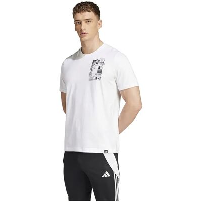 Adidas Messi Icon White T-shirt - Football Adidas Messi Icon White T-shirt - Football