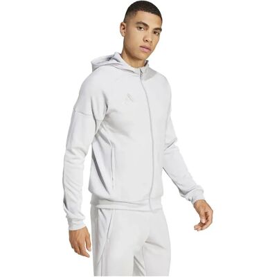 adidas Tiro 25 Full-Zip Hoodie - Mens - Grey adidas Tiro 25 Full-Zip Hoodie - Mens - Grey
