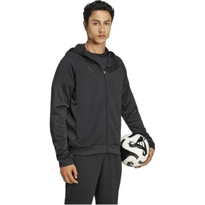 adidas Tiro 25 Full-Zip Hoodie - Mens - Black adidas Tiro 25 Full-Zip Hoodie - Mens - Black